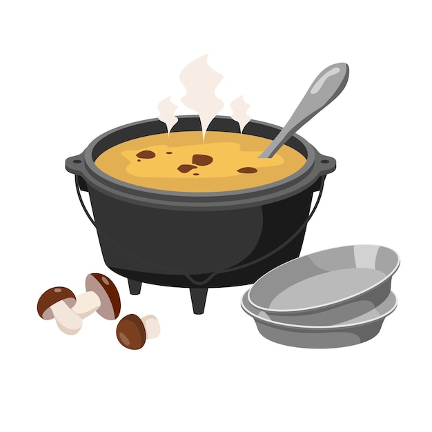 MUSHROOM SOUP CAULDRON