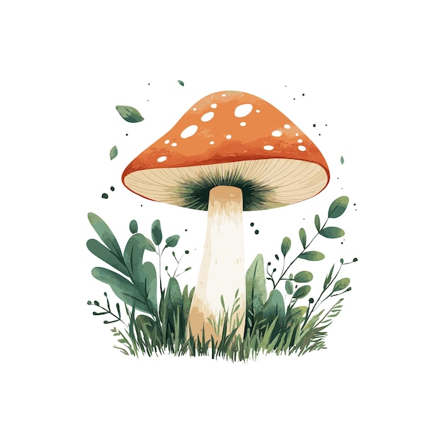 Mushroom vector icon