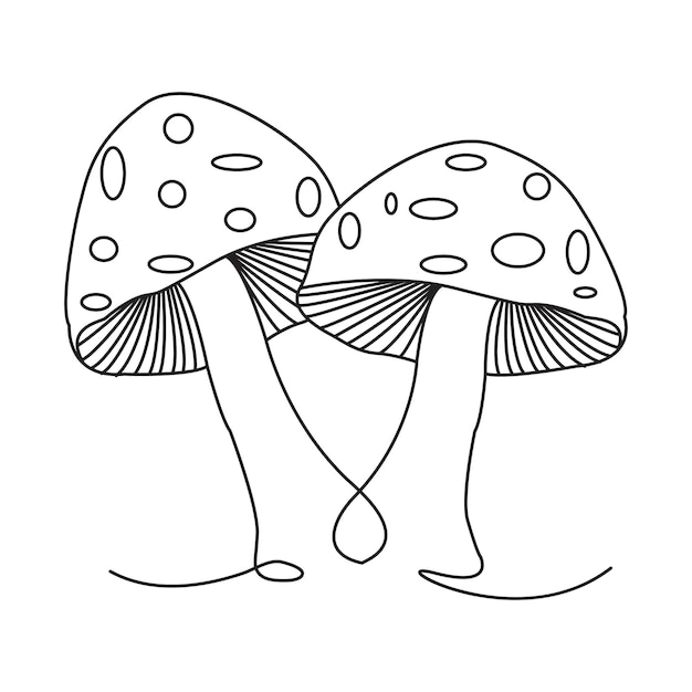 Vector a mushroom with a mushroom on it and the word mushroom on it