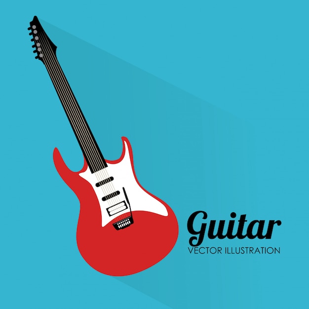 Music design over blue background vector illustration