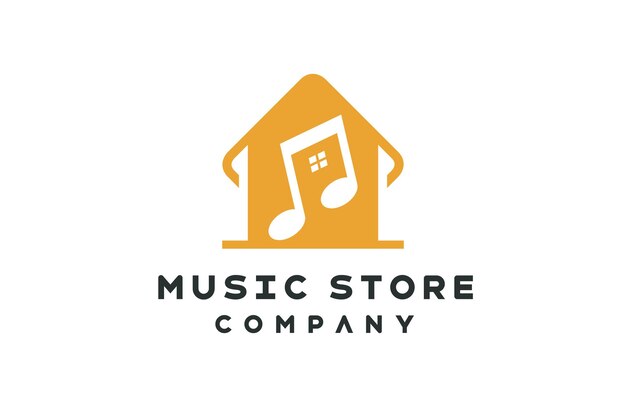 Music equipment store logo