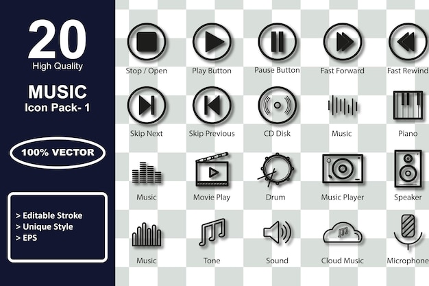 Music icon pack_001