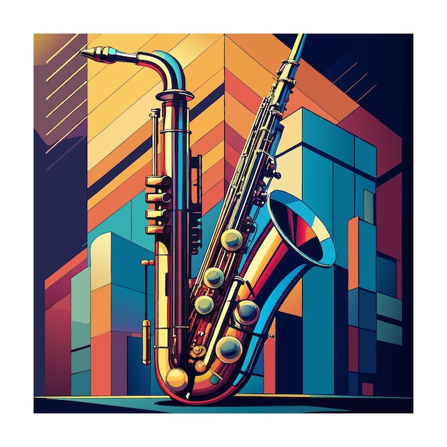 Music instrument vector illustration