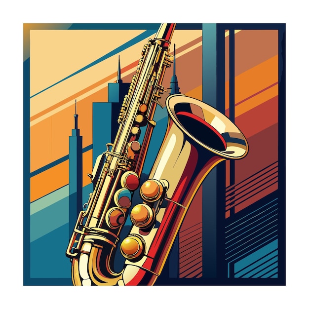 Music instrument vector illustration