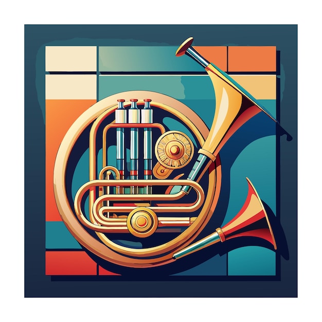 Music instrument vector illustration