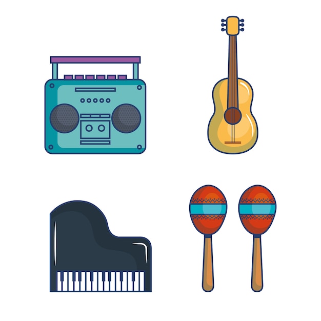 Vector music instruments