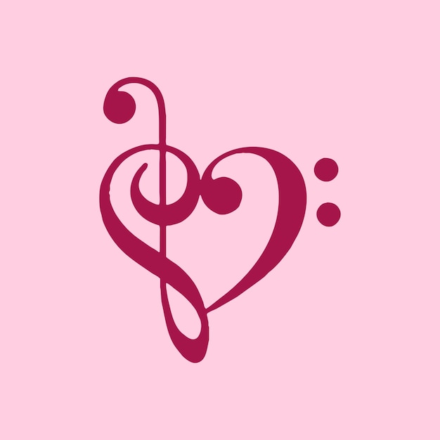 Music love notes