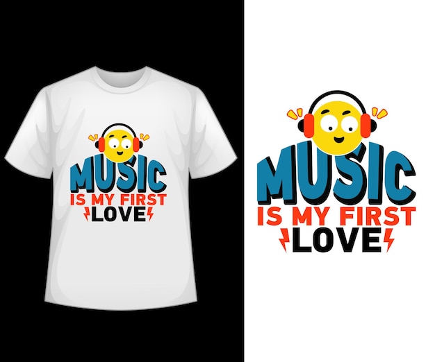 Music Lover T Shirt Design