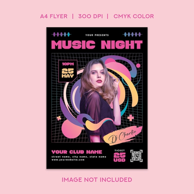 Music Night Flyer