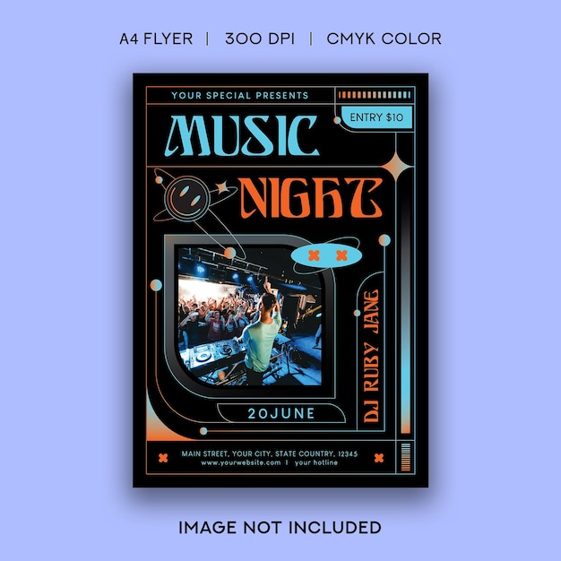 Music Night Flyer