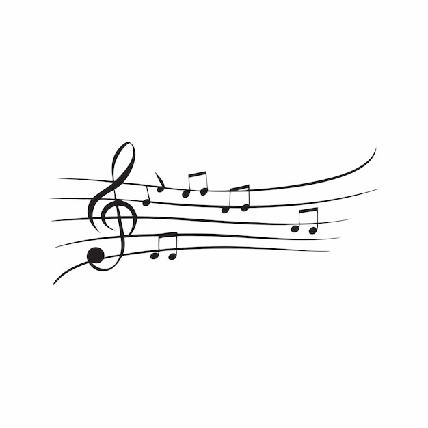 Music note Icon Vector illustration 11