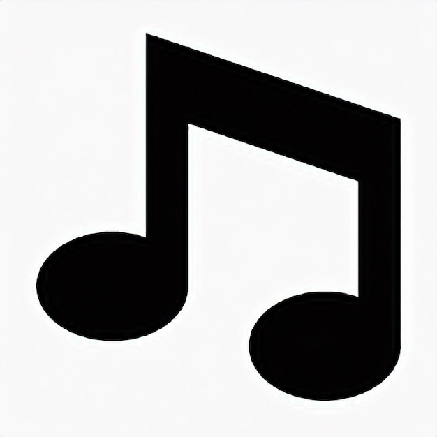 Vector music note icon