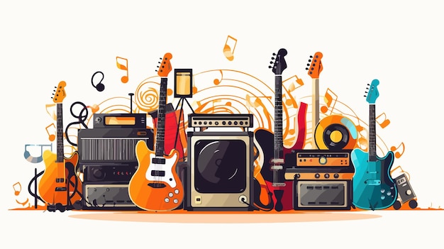 Music Sound Icons Vector Design Illustration