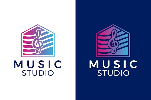 Music Studio Logo Home Music Logo design