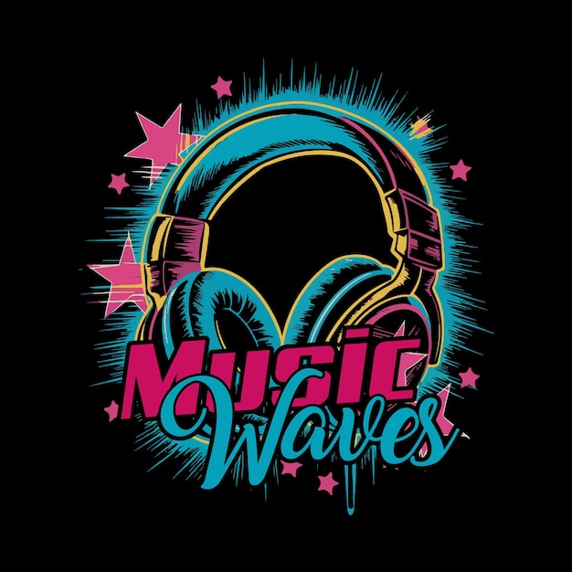 Music t shirt design