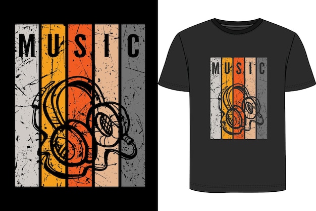 MUSIC T-SHIRT DESIGN