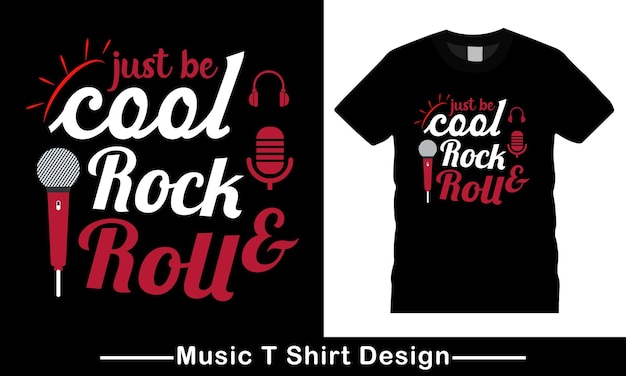 Music typography vector tshirt design