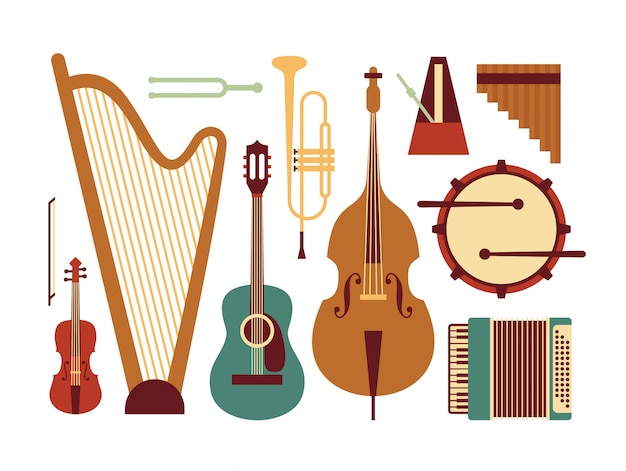 musical instrument illustration