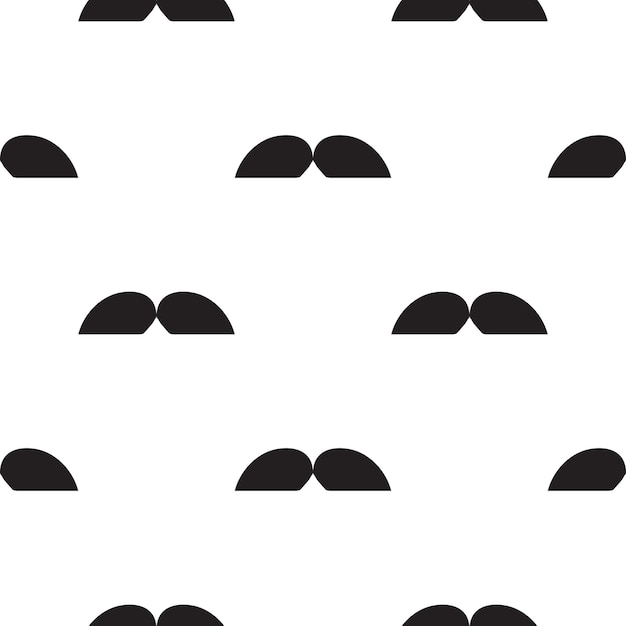 Mustache icon illustration