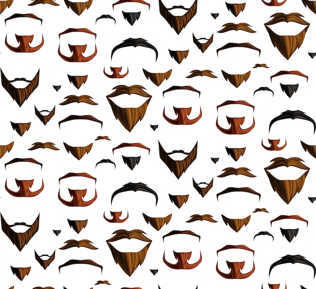 Mustache seamless