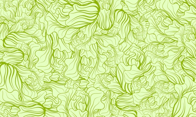 Vector mustard greens abstract background vector illustration