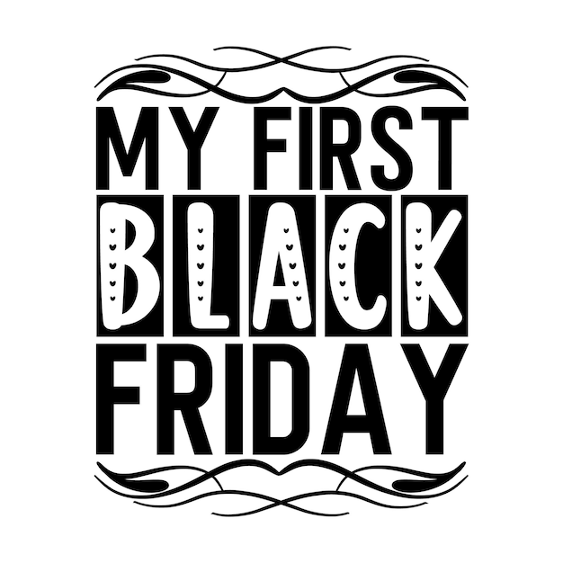 My first black friday Black Friday design