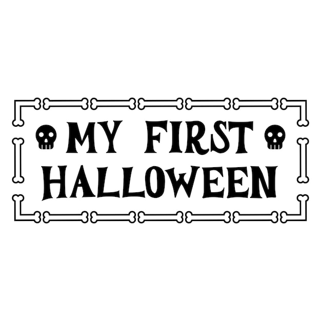 My first halloween design lettering typography