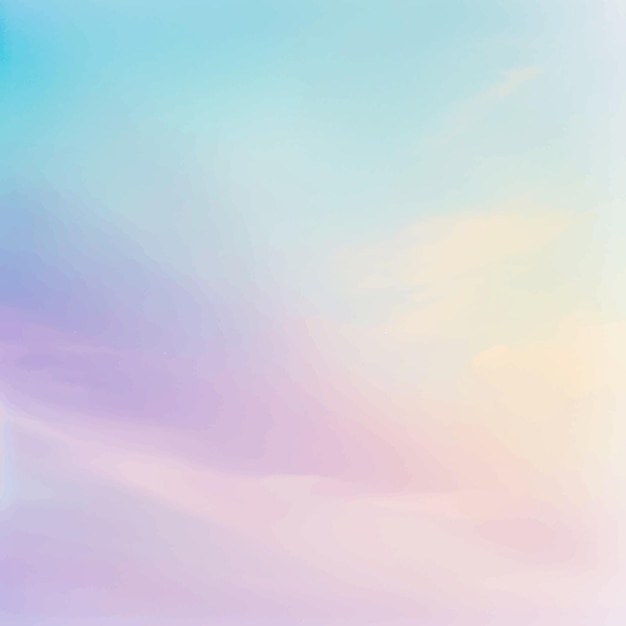 Vector mystical colours faded spectrum heaven mist rainbow colourful gradient pastel atmosphere clo