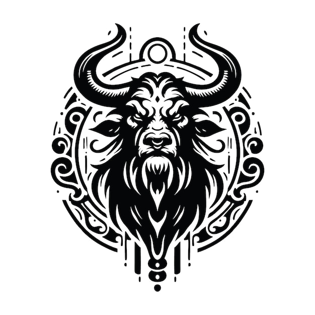 Mythical Buffalo Yaksa Design