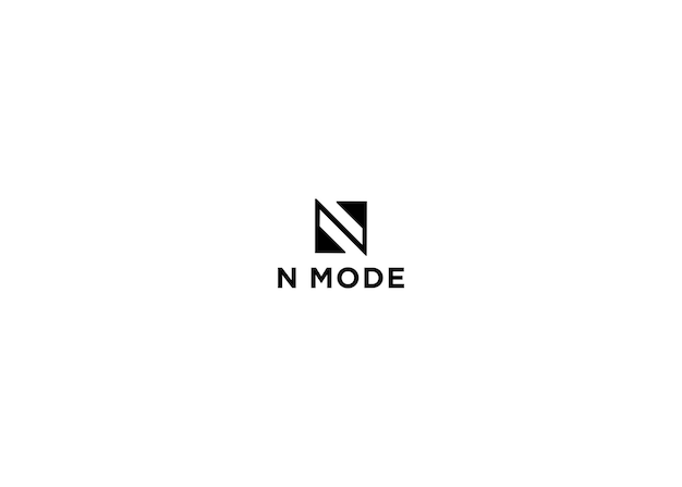 n fashion logo design vector illustration