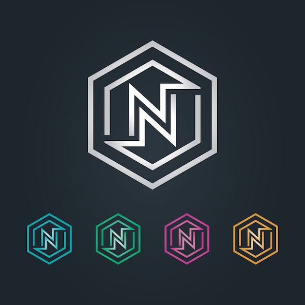 N hexagone logo