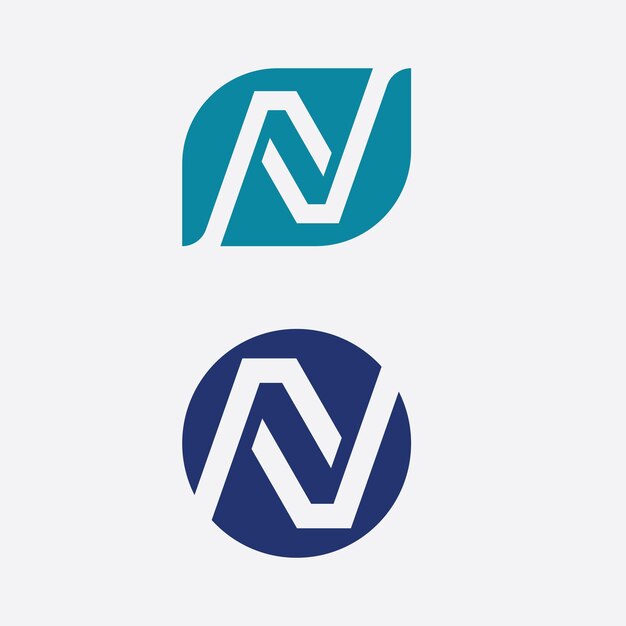 N Letter Logo Template