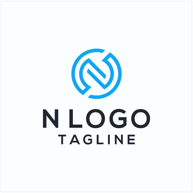 N O initial logo