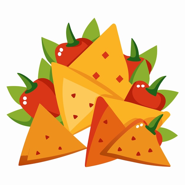 Nachos illustration art