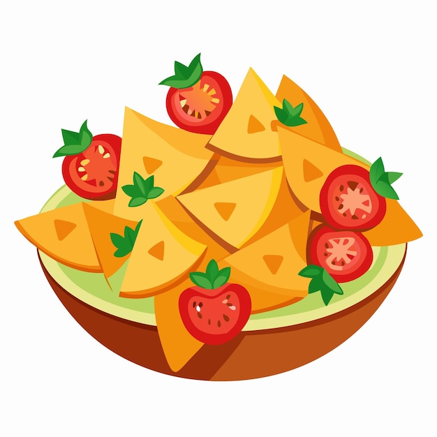 Nachos illustration art