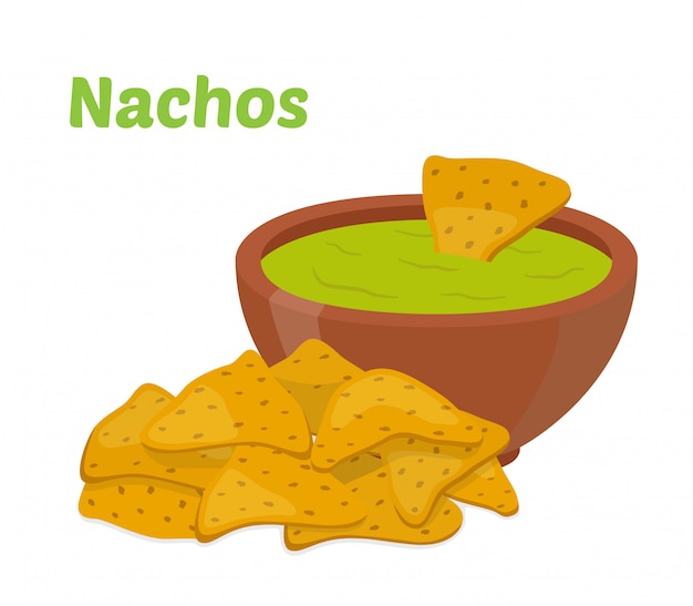 Nachos mexican chips