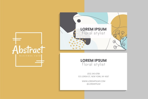 Vector name card