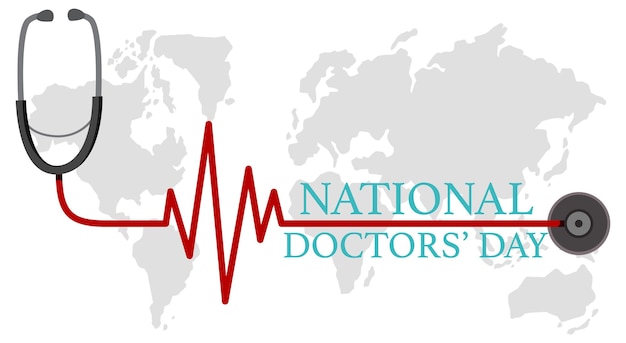 National doctor day in July logo