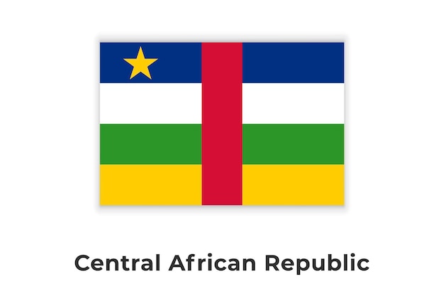 The National Flag of the Central African Republic