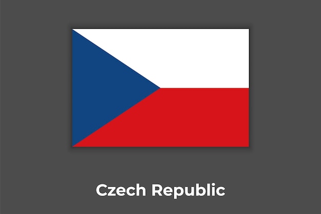 The National Flag of the Czech Republic