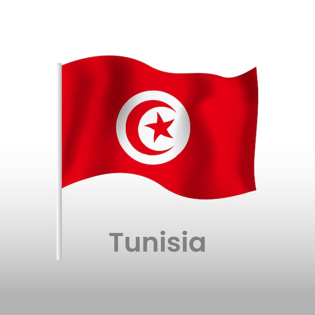 national flag of tunisia