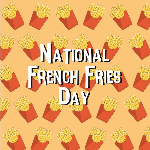 National french fries day