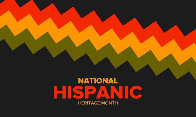 National Hispanic Heritage Month in September and October Hispanic and Latino Americans culture