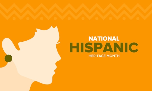 National Hispanic Heritage Month in September and October Hispanic and Latino Americans culture