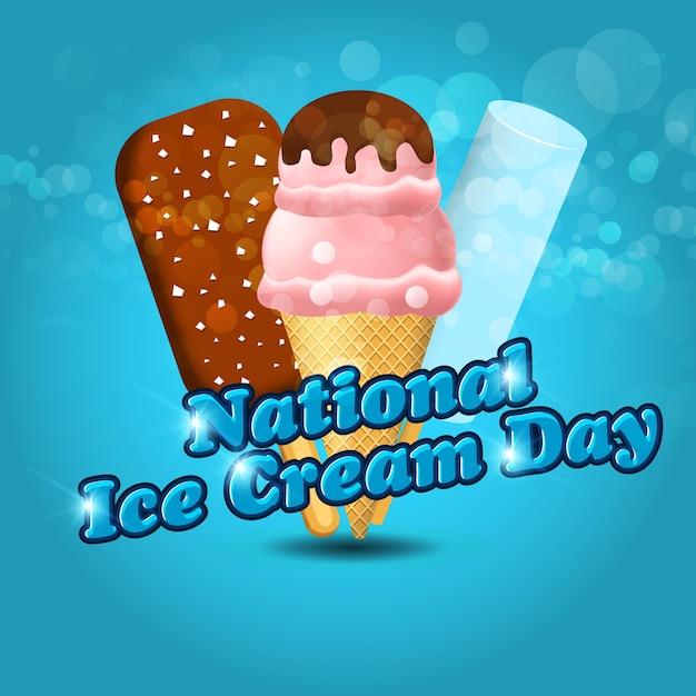 National ice cream day 