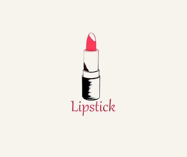 Vector national lipstick day typography vector post