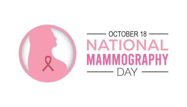 National Mammography Day is observed every year on October Medical Healthcare Awareness concept