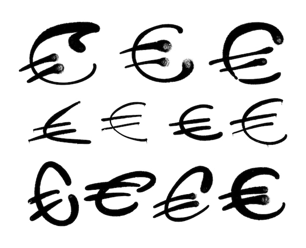 National money sign currency icon symbol euro