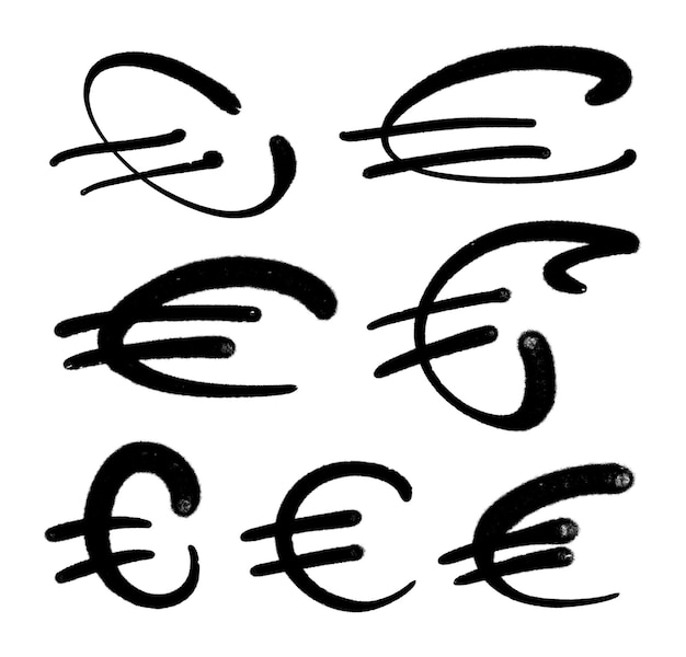 National money sign currency icon symbol euro