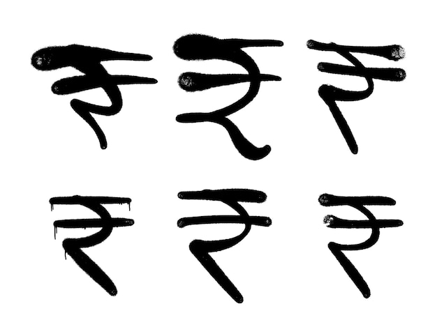 National money sign currency icon symbol rupi